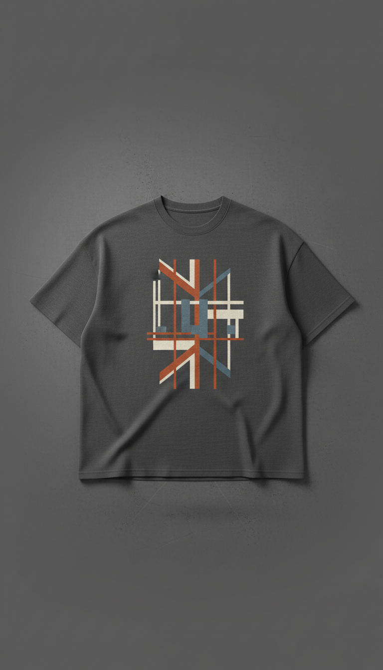 Oversized Heavyweight Logo Tee Cotton